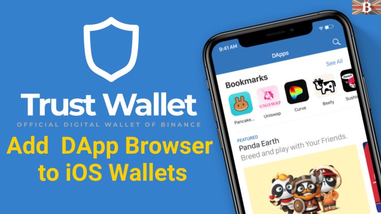 How to Add DApp Browser to Trust Wallet for Apple iOS [Trust Browser Enable] - Tutorial