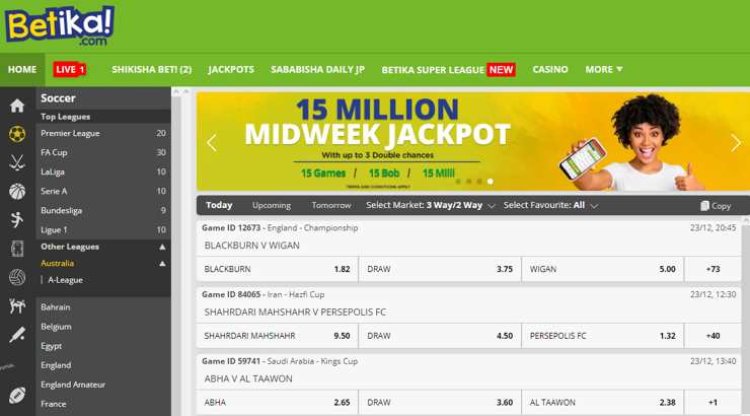 How to register and bet on Betika Ethiopia – Step by step guide