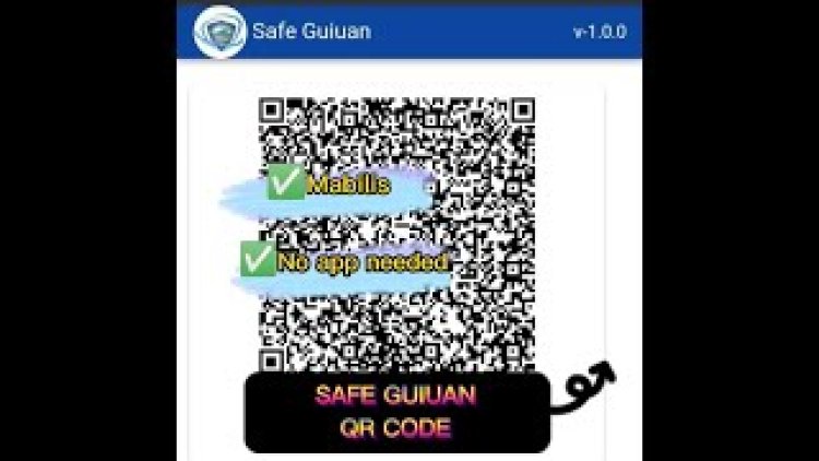 Guiuan QR codes (GQRs)! - safe guiuan qr code registration form